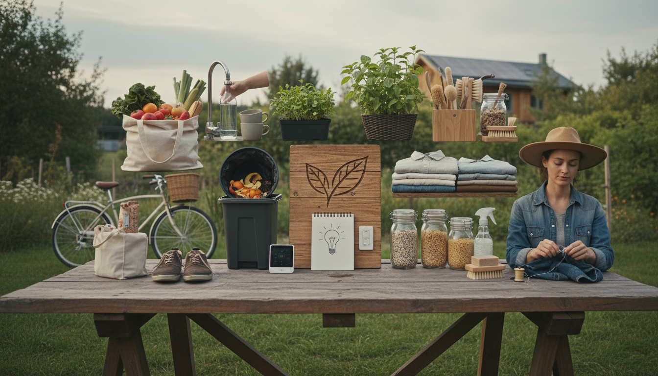 découvrez 10 gestes simples pour adopter un mode de vie durable et réduire votre empreinte écologique au quotidien.